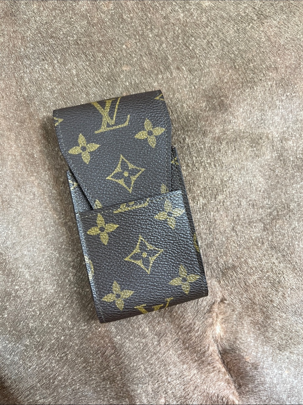 Louis Vuitton Monogram Etui Cigarette Case VTG Flap Made in France - Picture 2 of 8